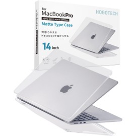 MacBook Pro 14" 2023 M3 Pro Max Clear Matte Cover Hard Case A2442 A2779 A2918 A2992 HOGOTECH