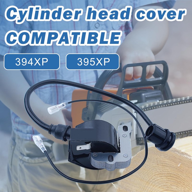 AUMEL Ignition Coil Spark Plug Kit For Husqvarna 395 394