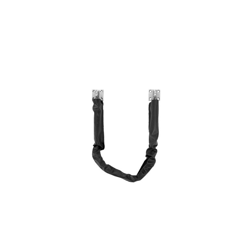 Don-Jo HDCC-3012 Steel Heavy Duty Crash Chain with Gray Vinyl