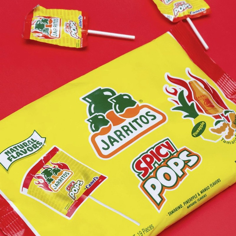 Jarritos Spicy Lollipops – 2 Pack Bottle-Shaped Mexican Hard Candy
