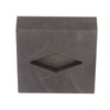 Graphite Crucible Rhombus Shape Metal Refining Scrap Melting Ingot 50