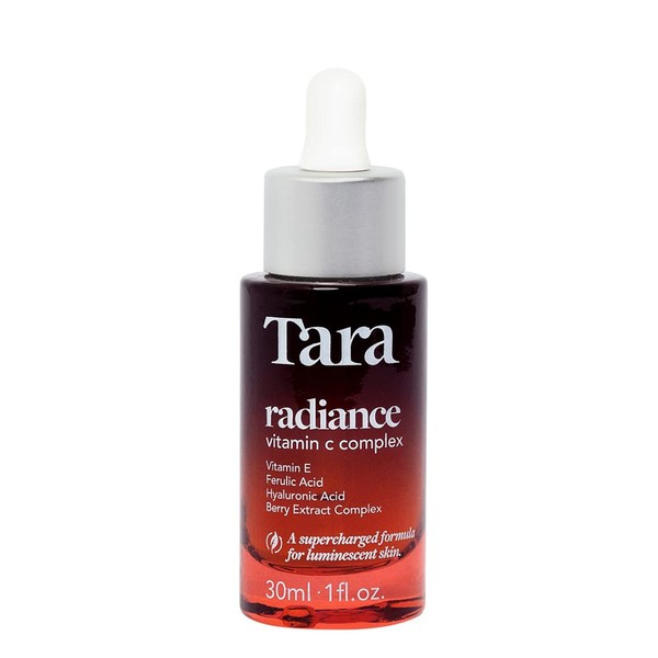 Tara Radiance Vitamin C Complex Serum. Cruelty-Free: Protect, Brighten and Tighten skin with 4 types of Vitamin C, Hyaluronic and Ferulic Acids. Free from Parabens, Sulfates and Mineral Oils (1.7 Fl Oz)
