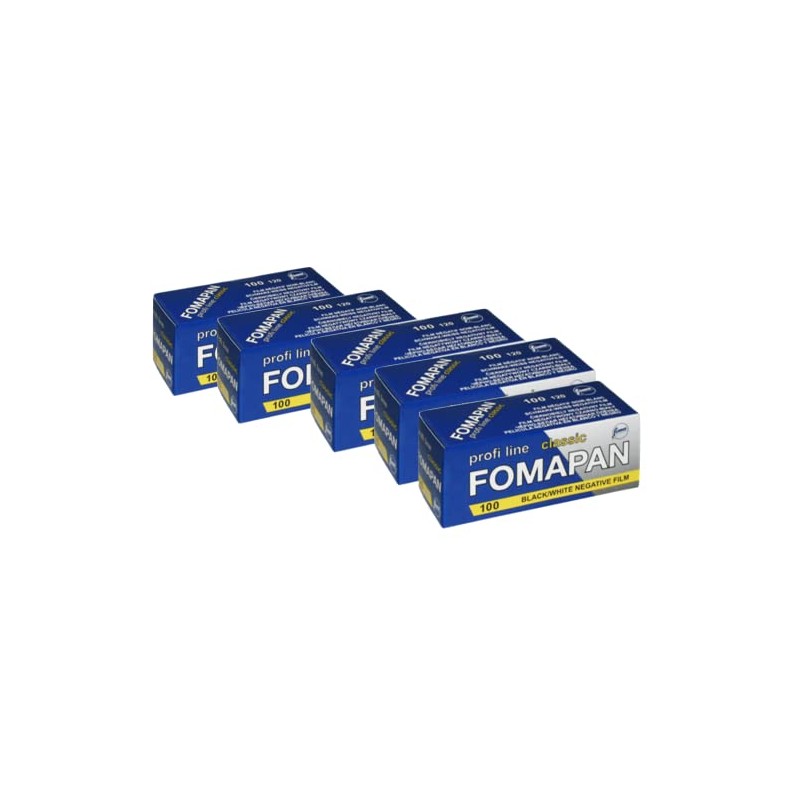 Foma Fomapan Classic FO11161-5 Photo Film 100 ASA Black and