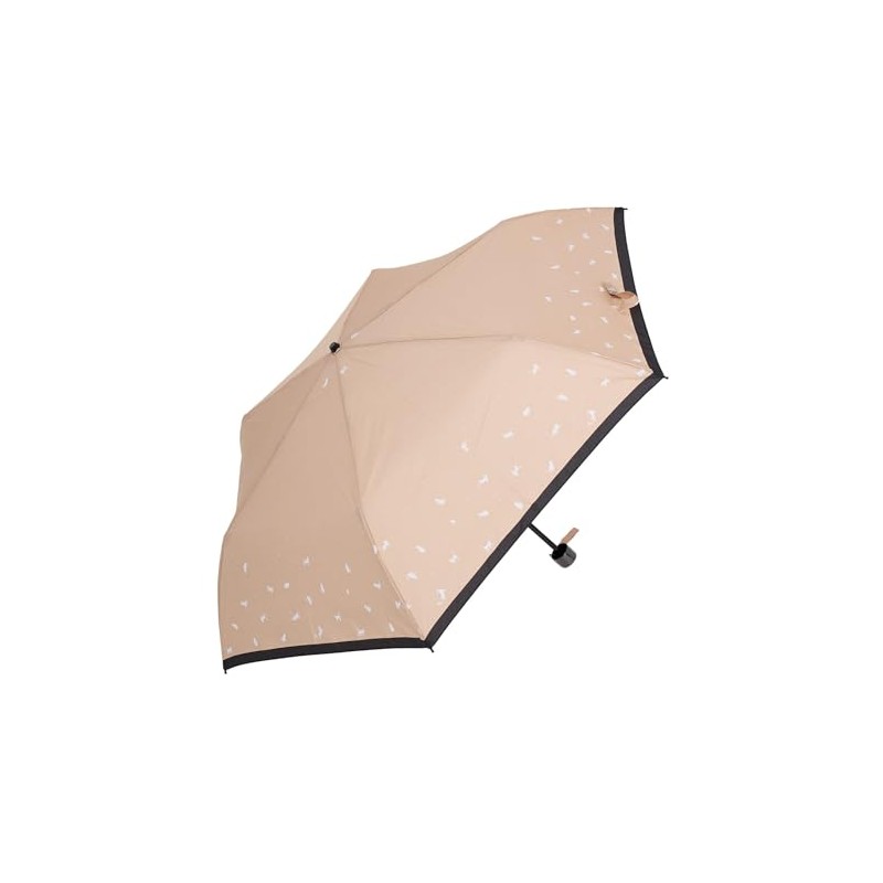 MOONBAT Sweet Jasmine Folding Umbrella, Rain Umbrella, Strap Included, Easy