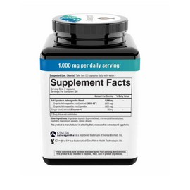 1347221 Youtheory Ashwagandha 1,000 mg, 180 Capsules