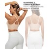 Comfortable Seamless Wireless Bra Cross Back Pull on Bras V