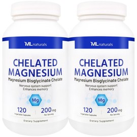 [U.S. fast online purchase] My Life Naturals Chelated Magnesium, 120 tablets, 2 units / [미국빠른직구] 마이라이프 내추럴스 킬레이트 마그네슘, 120정, 2개