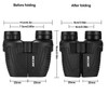 Occer 12x25 Compact Kids Binoculars with Low Light Night Vision,Folding