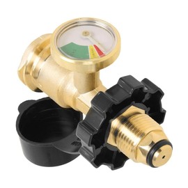 Crozgan Propane Tank Gauge Level Indicator Propane Gas Gauge Pressure Meter Leak Detector for BBQ, Gas, RV Grills Universal Pressure Gauge Level Indicator