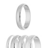 Treuheld® 925 Sterling Silver Ring, 48 Sizes & Widths