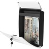 Locking Mailbox Wall Mounted,Security Metal Mailbox Drop Box, Mail Boxes
