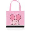 Winnie Tote Bag with Cartoon Forest Animal Print – Reusable