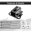 ROMELACK 2" Rear Towing Receiver Hitch Heavy Duty Steel Compatible
