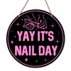 Nail Tech Room Wall Decor, Nail Studio Sign Beauty Room