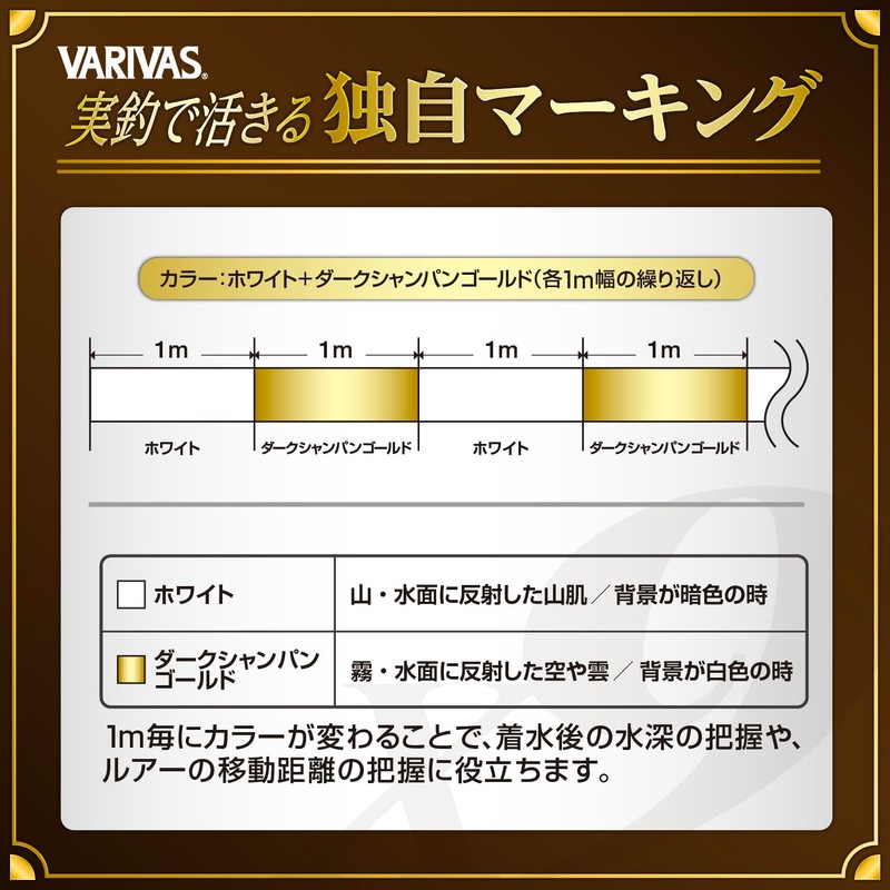 VARIVAS Super Trout Advanced Max Power PE X9 (S-spec), 668.6