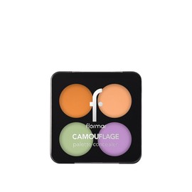 Flormar Camouflage Palette Concealer - Highly Pigmented & Long Lasting Covering Palette for Flawless Complexion