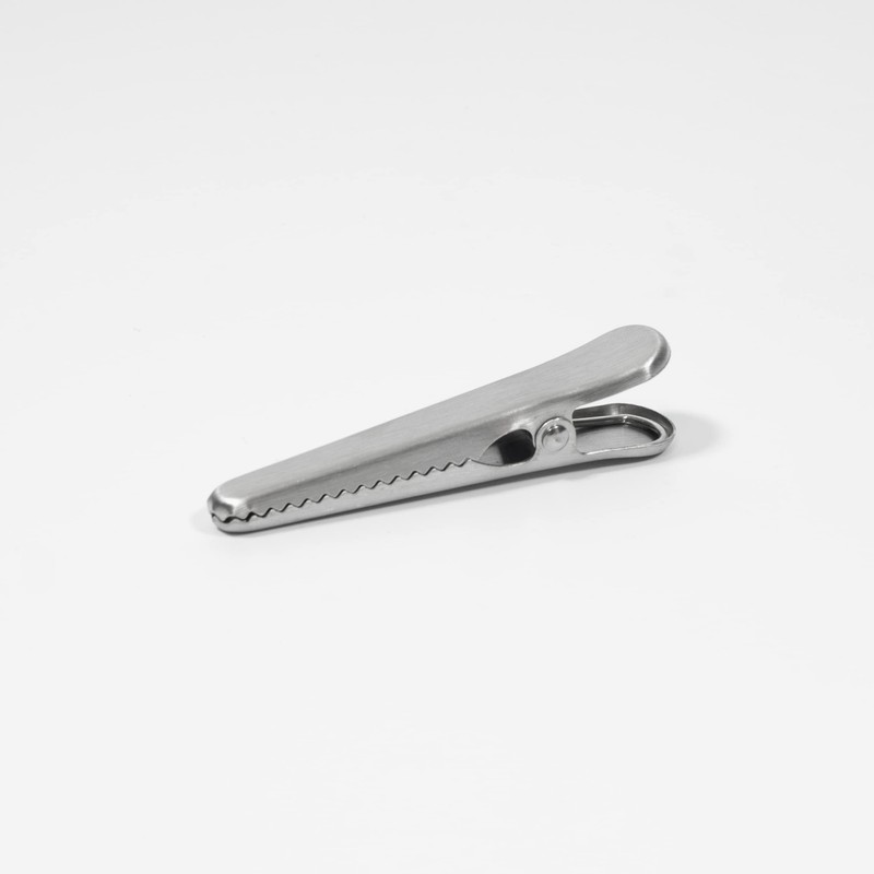 Set of 6 Stainless Steel Clothespin Style Alligator Clips