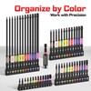 Geinxurn Impact Torx Screwdriver Bits Set, 52Pcs Magnetic(T7-T40) S2 Steel
