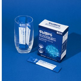 Holrich Brain N PS Premium Gold 2gx15 pack Brain health immunity cognitive improvement 2g x15 pack 1 set / 홀리치 두뇌엔PS 프리미엄골드 2gx15포 두뇌건강 면역력 인지력개선 2g x15포 1세트