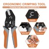 Yumkiyi Wire Stripper and Crimping Tool Kit,AWG 24-10 Automatic Stripper