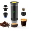 Decdeal Cordless Coffee Machine for Car Home Travel 3 in
