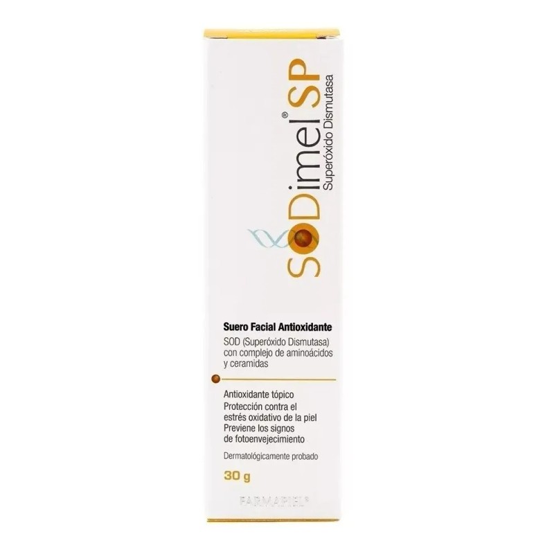 Serum Antioxidante Sod Superóxido Dismutasa 30 G Sodimel