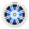 KICKER 49KM604WL KM 6.5" 4Ω Blue LED Marine Coaxial Speakers