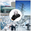 MECCANIXITY 6Pcs AC 110V Electromagnetic Power Relay, 8-Pin 5A Power