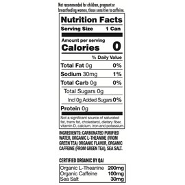 ARDOR ENERGY Sparkling Water with 100mg Natural Caffeine & 200mg L-Theanine from Organic Green Tea for Smooth Energy & Focus | Healthy Energy Drink | No Sugar, Zero Calories, Vegan, Gluten-Free | Tropical Variety (Pack of 12, 12oz cans)