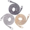 SieTin 3 Pieces Chain for Shoulder Bag Chain Bag Metal
