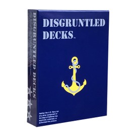 Disgruntled Decks - The Original Military Party Card Game for Veterans - Navy-Themed Deck