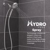 Pfister HydroFuse Handheld Shower Head, Hose Included, Magnetic Docking, 6-Function,
