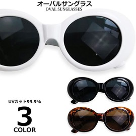 Quintet 28-ty-2967 Sunglasses, Unisex, Oval Date Glasses, Round Glasses, Rock Grunge, 1 black/smoke