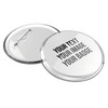 Buttons 56 mm DIY without Button Machine (Pack of 25)