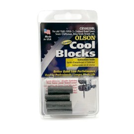 OLSON SAW CB50020BL Cool Blocks 14" Old Style 2-3 Wheel Band Saw Blade Guides