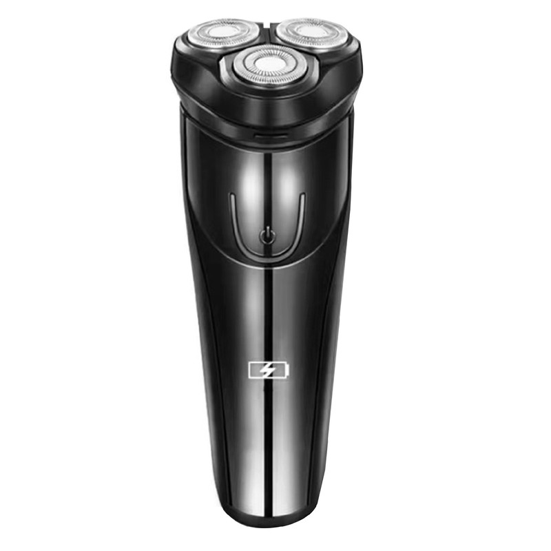 Electric Beard Trimmer 3 Heads Waterproof Powerful Low Noise Portable