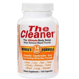 Generic The Cleaner Women's 14_Day Formula Supplement, 104 Capsules, Powerful, Comfortable, Easy and Fast Acting Formula
