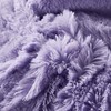 Uhamho Faux Fur Velvet Fluffy Bedding Duvet Cover Set Down