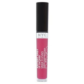 N.Y.C. New York Color Expert Last Lip Lacquer, #203 Fidi Fuchisia, 0.12 oz