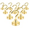 Neosmuk Magnetic Hooks,30lb+ Heavy Duty Earth Magnets with Hook for