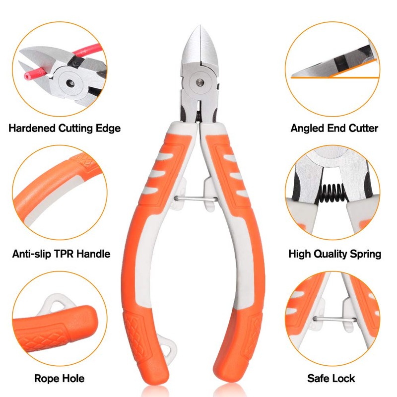SPEEDWOX Plastic Nipper, Precision Nipper for Plastic Models, Mini Nipper,