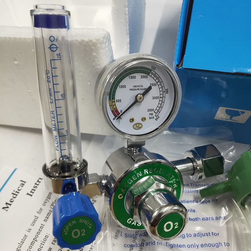 WX-YQ02 Oxygen Pressure Gas Regulator Inhaler O2 Pressure Reducer Oxygen