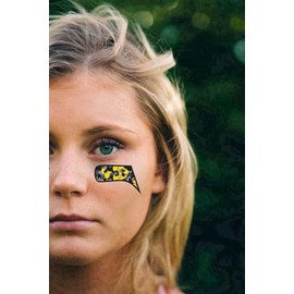 BLSTK Sports Eye Black Temporary Tattoos