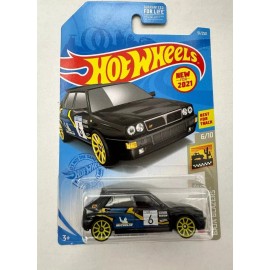 Hot Wheels New For 2021 Baja Blazers Series #51 Lancia Delta Integrale Black