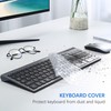 Wireless Keyboard and Mouse Ultra Slim Combo, TopMate 2.4G Silent
