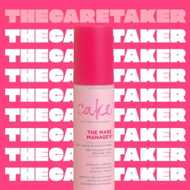 Cake Beauty Cake Beauty Leave in Conditioner, The Mane Manager – Moisturizing & Softening – For Dry Hair – With Coconut Oil, Biotin, Soy & Rice Proteins – For All Hair Types – 120 ml
