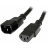 StarTech.com PXT1001 1-Feet Standard Computer Power Cord Extension, C14 to