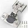 Furniware 30 Pieces 5/8 inch Overlay Soft Close Cabinet Hinges