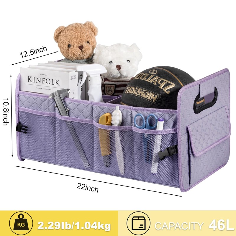 JiatuA Car Trunk Organizers and Storage for SUV, Collapsible Multi