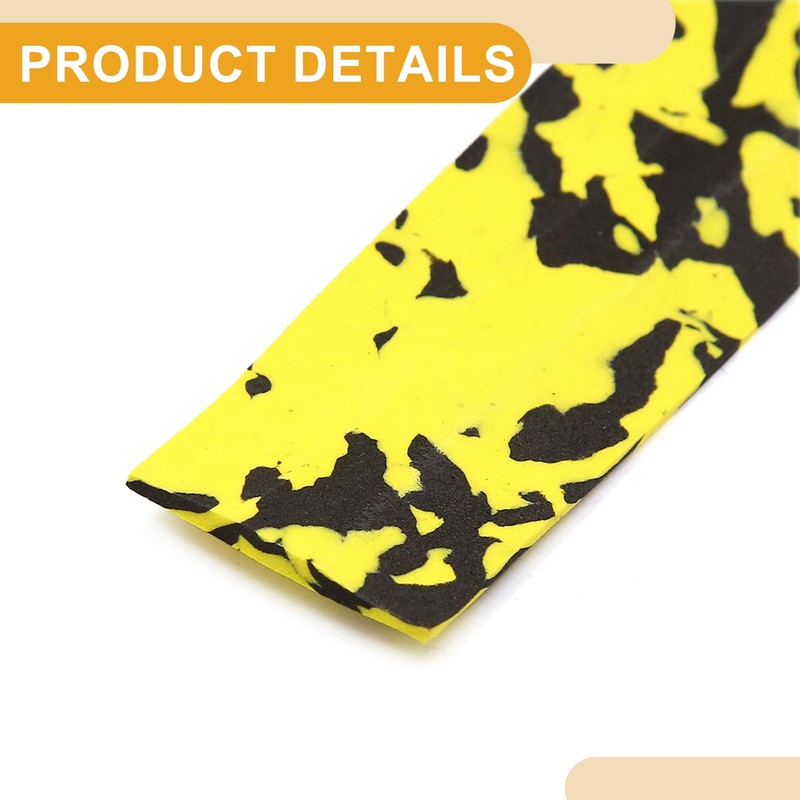 Partuto 2 Pcs Universal Bike Handlebar Tape - Foam Yellow